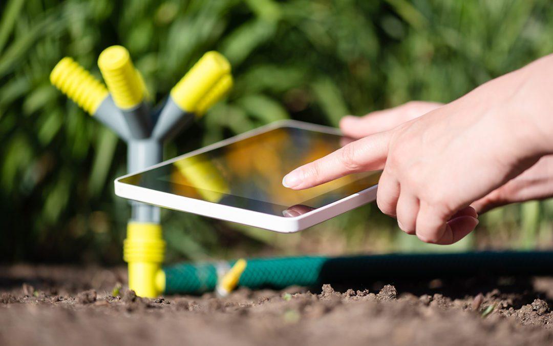 Electronic irrigation control.