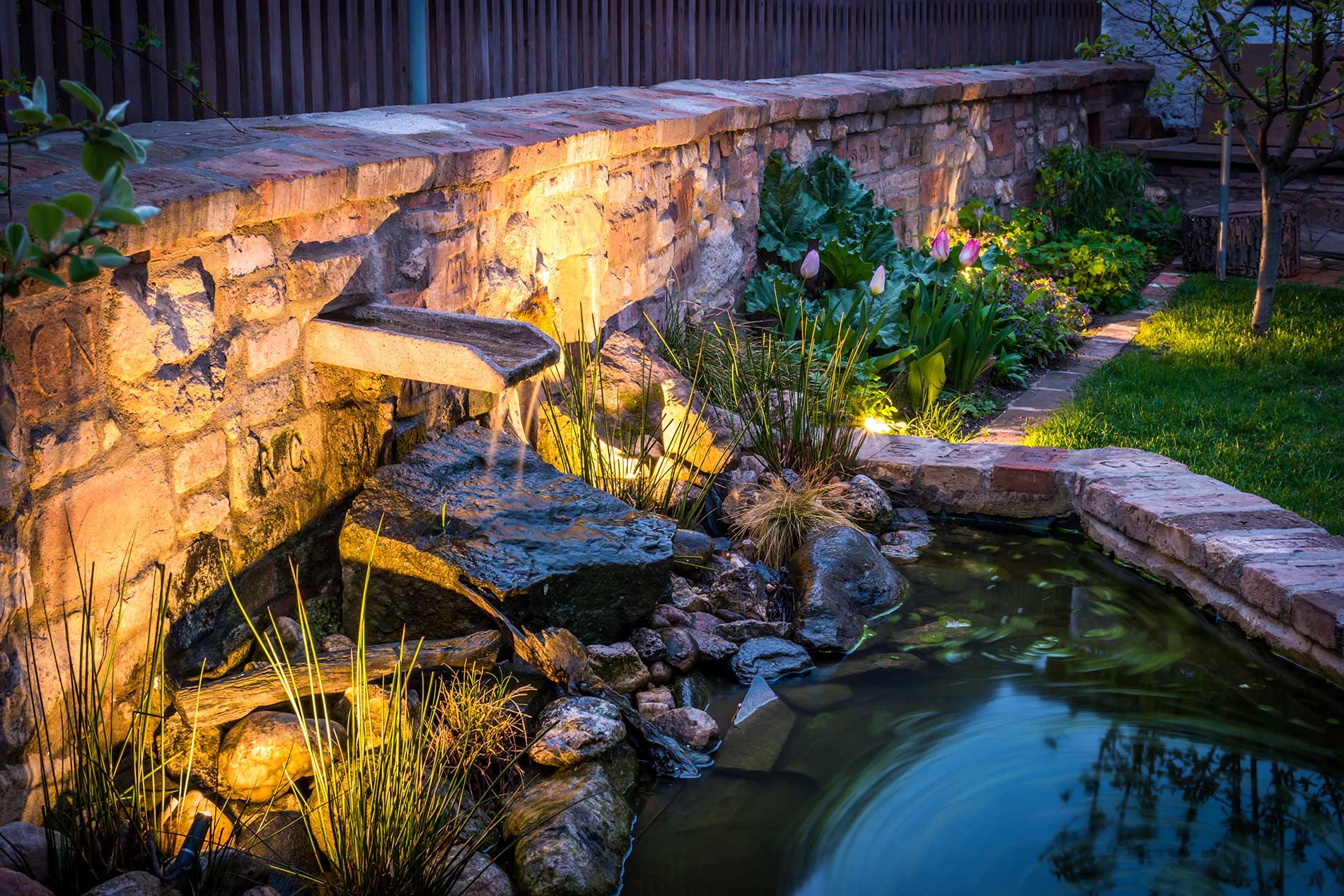 Create a Backyard Paradise with Water Feature Installation Emerald