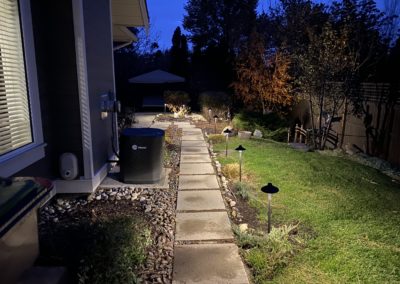 Emerald Irrigation installed walkway lights