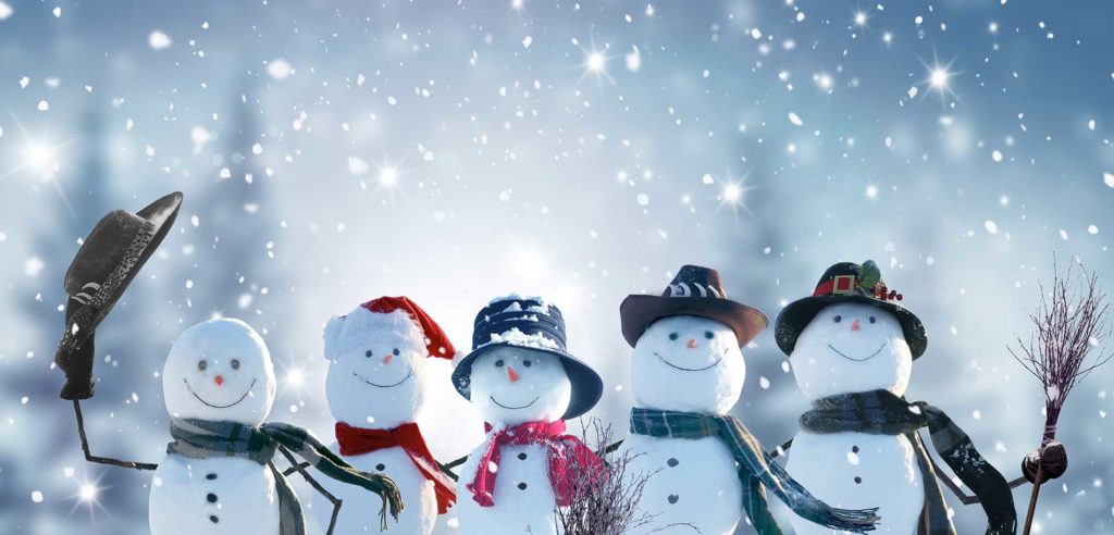 happy-holidays-with-snowmen-in-background happy-holidays-with-snowmen-in-background