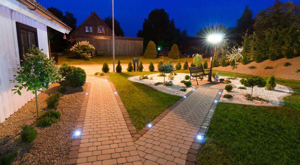 modern villa garden modern villa garden